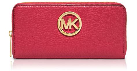 michael kors star continental wallet|Michael Kors zipper wallet.